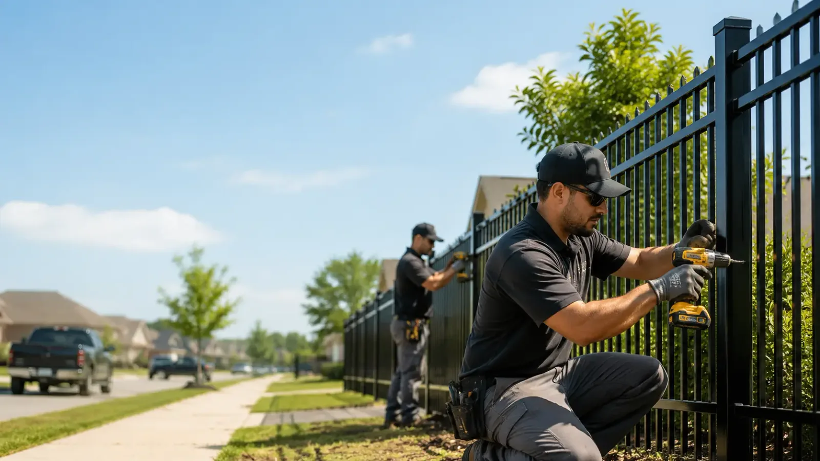 Metal Fence Installation in Granite, OK